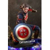 Hot Toys Movie Masterpiece - What If...?  Captain Carter Figurine 1/6