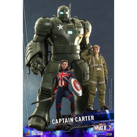 Hot Toys Movie Masterpiece - What If...?  Captain Carter Figurine 1/6