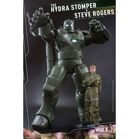 Hot Toys Movie Masterpiece - What If...? Steve Rogers & The Hydra Stomper Action Figure 1/6
