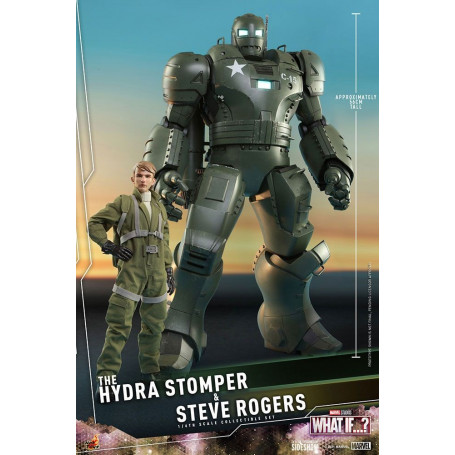 Hot Toys Movie Masterpiece - What If...? Steve Rogers & The Hydra Stomper Action Figure 1/6