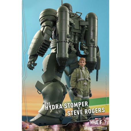 Hot Toys Movie Masterpiece - What If...? Steve Rogers & The Hydra Stomper Action Figure 1/6