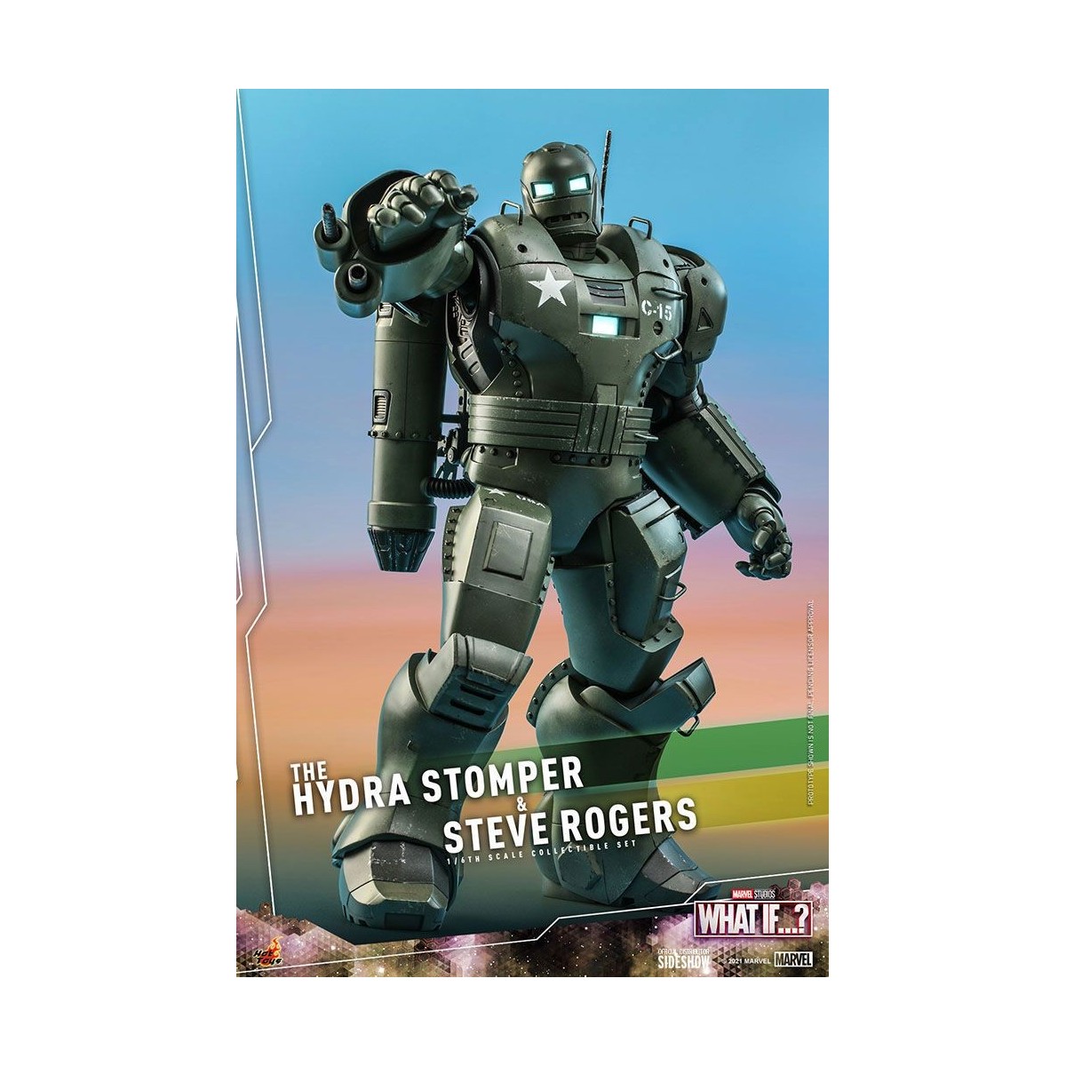 Hot Toys Movie Masterpiece - What If...? Steve Rogers & The Hydra Stomper Action Figure 1/6