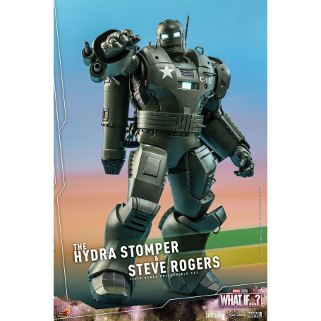 Hot Toys Movie Masterpiece - What If...? Steve Rogers & The Hydra Stomper Action Figure 1/6