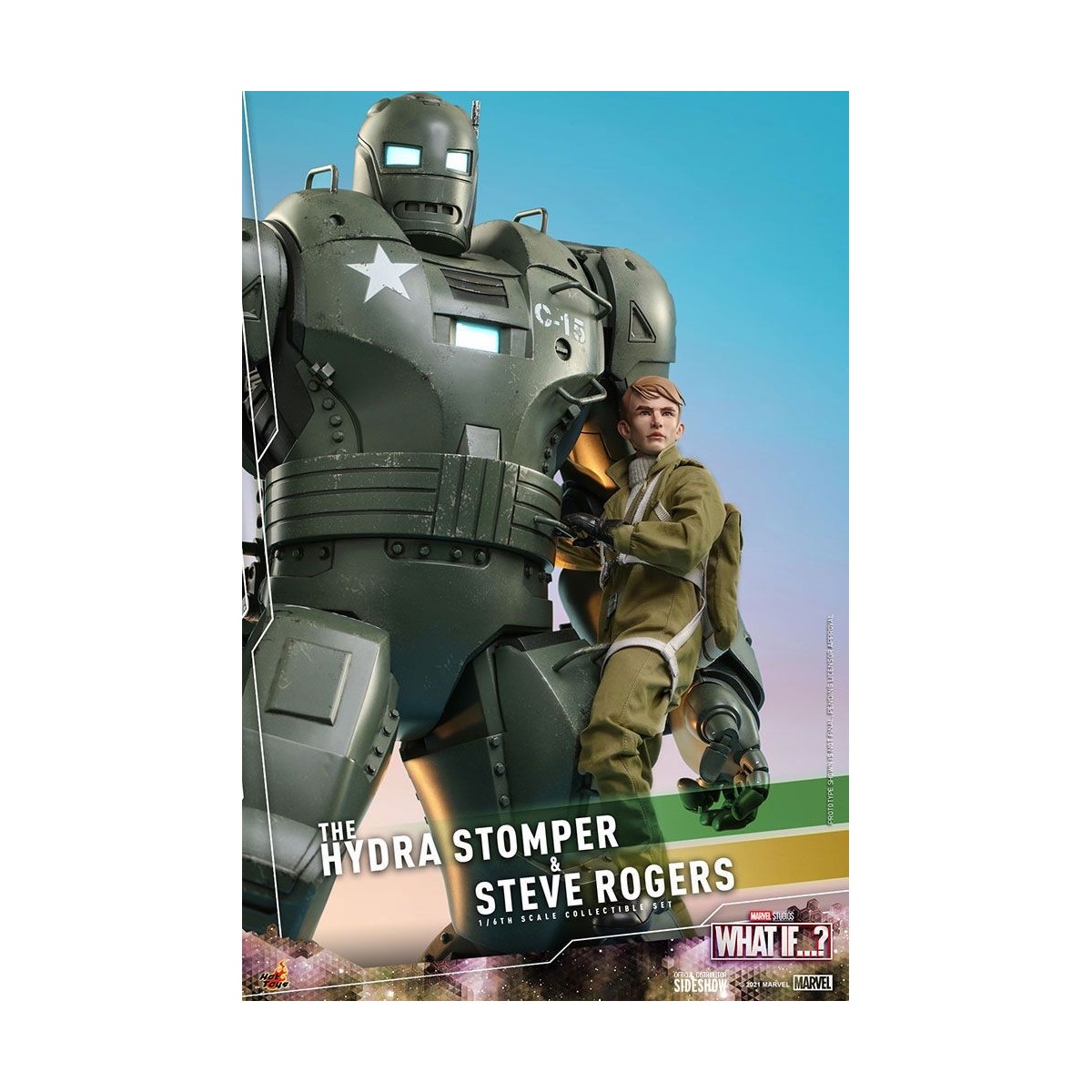 Hot Toys Movie Masterpiece - What If...? Steve Rogers & The Hydra Stomper Action Figure 1/6