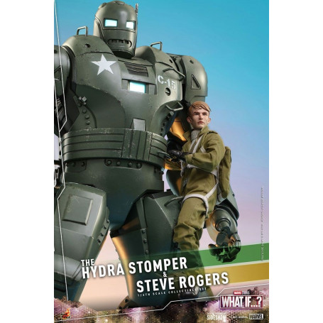 Hot Toys Movie Masterpiece - What If...? Steve Rogers & The Hydra Stomper Action Figure 1/6