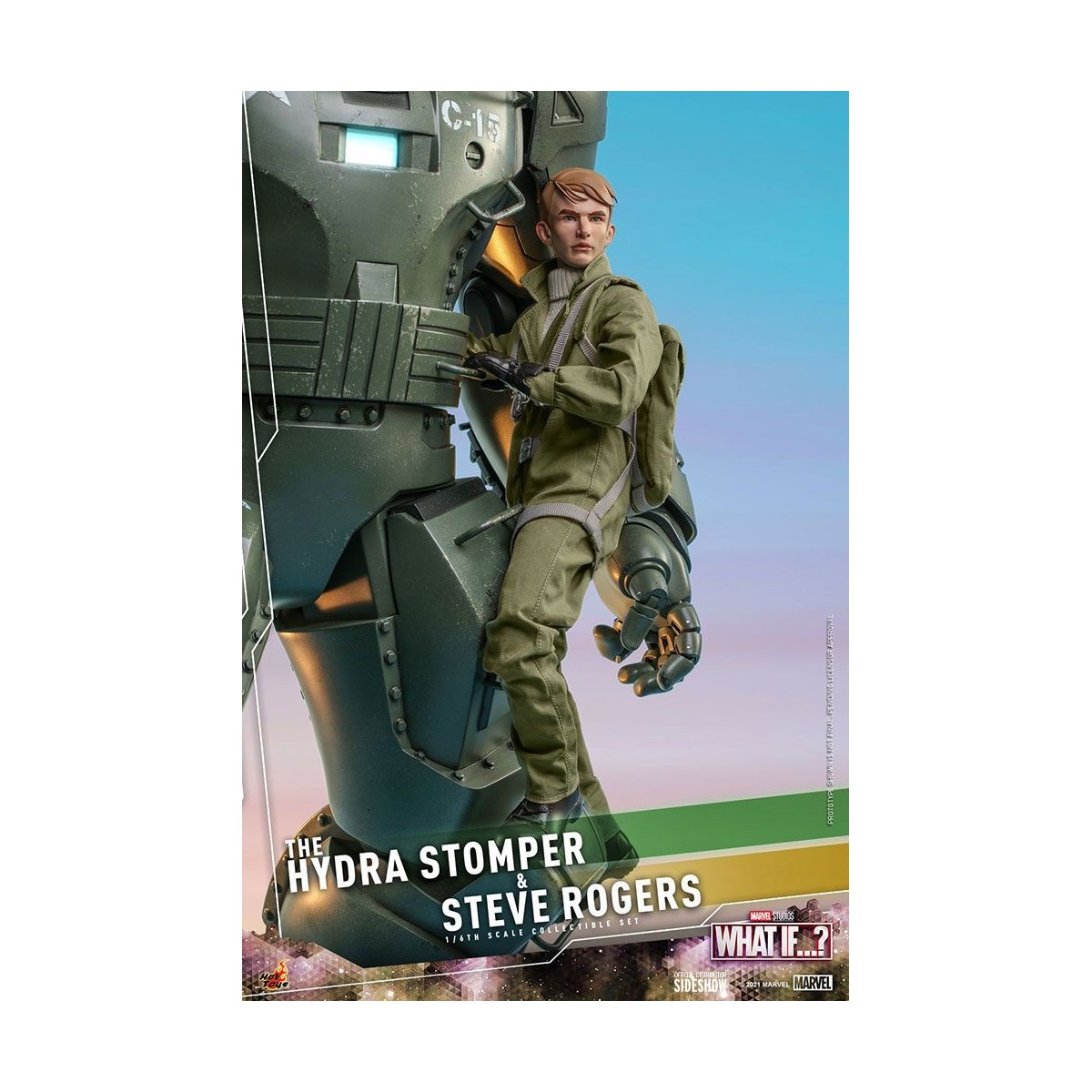 Hot Toys Movie Masterpiece - What If...? Steve Rogers & The Hydra Stomper Action Figure 1/6