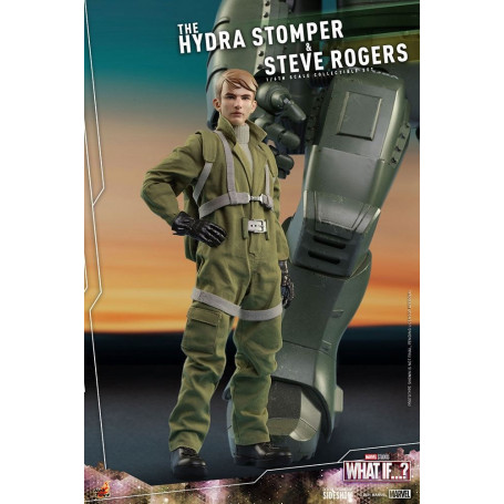 Hot Toys Movie Masterpiece - What If...? Steve Rogers & The Hydra Stomper Action Figure 1/6