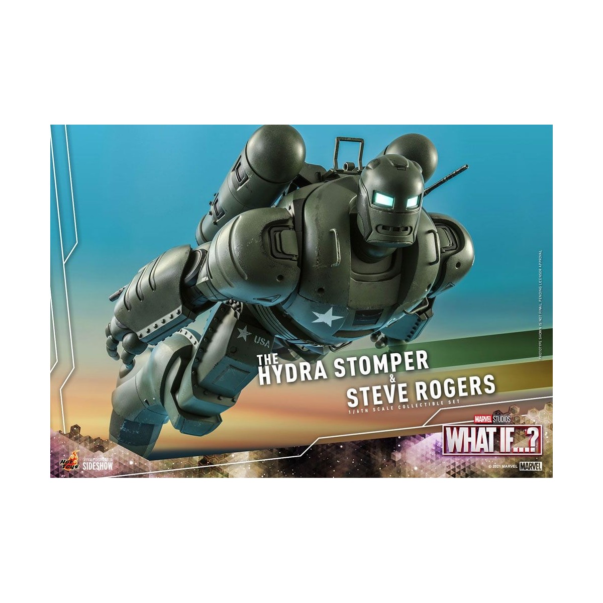 Hot Toys Movie Masterpiece - What If...? Steve Rogers & The Hydra Stomper Action Figure 1/6