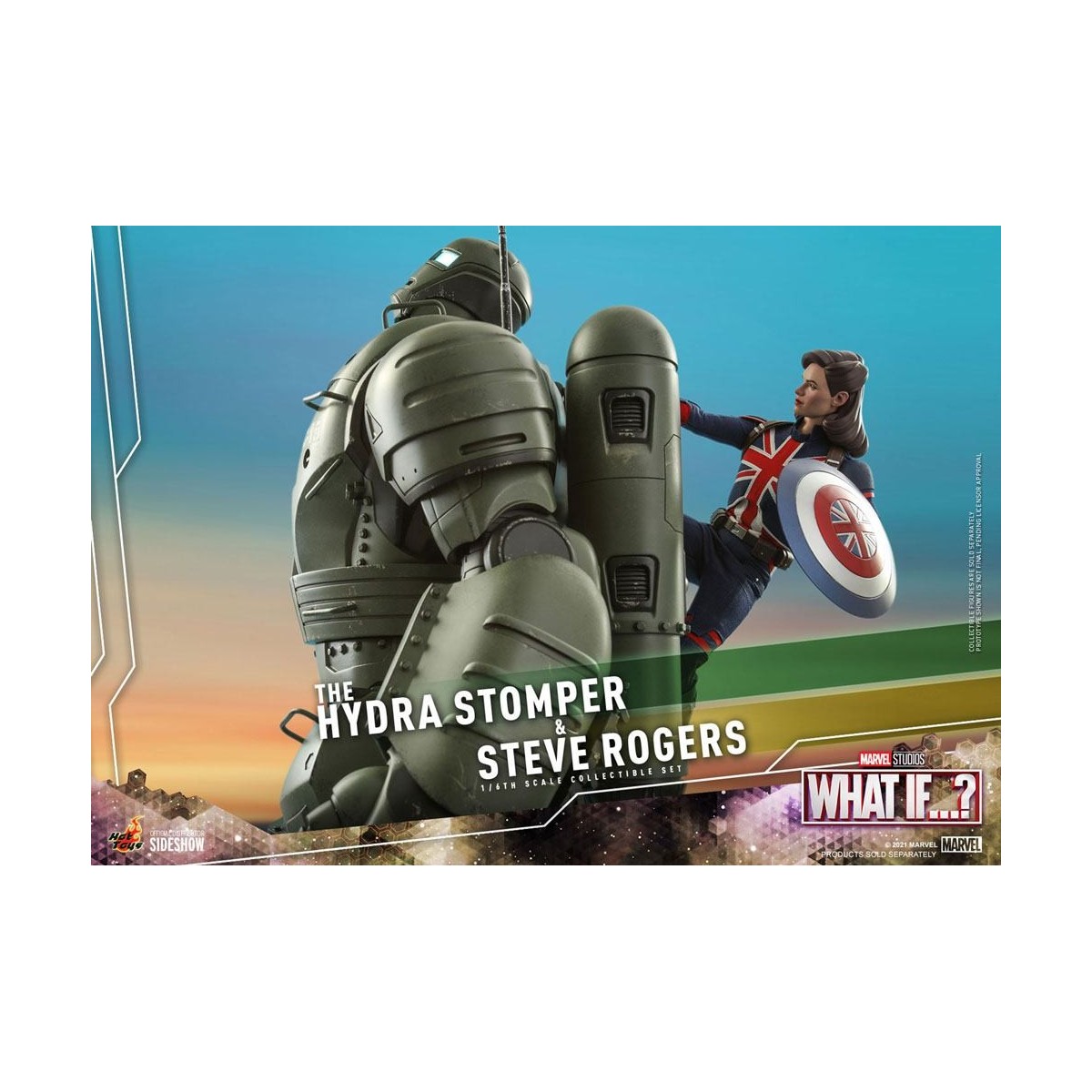 Hot Toys Movie Masterpiece - What If...? Steve Rogers & The Hydra Stomper Action Figure 1/6