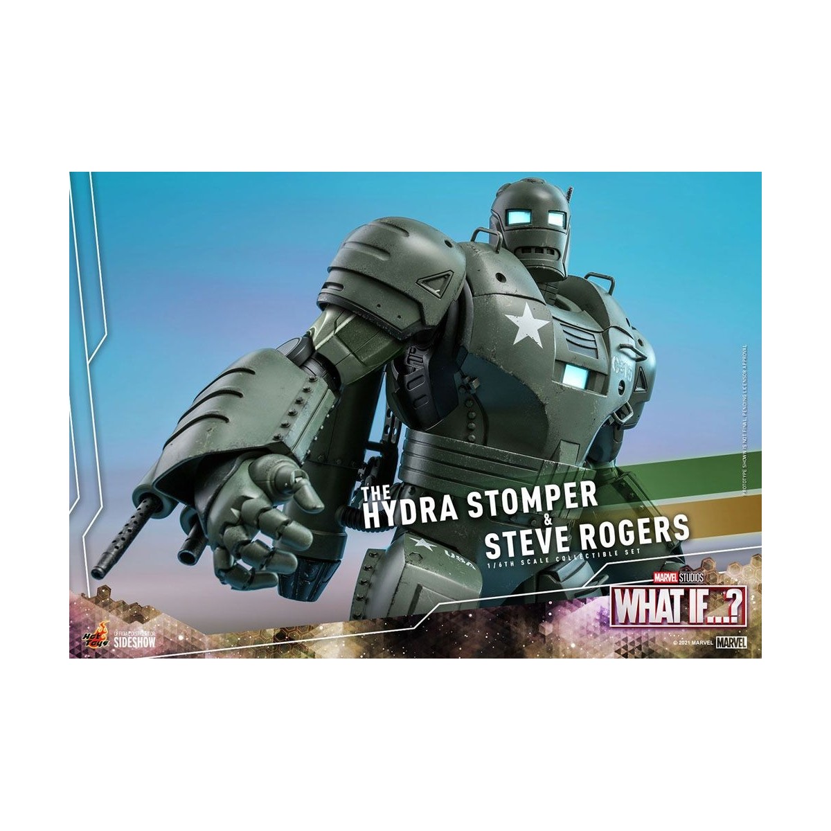 Hot Toys Movie Masterpiece - What If...? Steve Rogers & The Hydra Stomper Action Figure 1/6