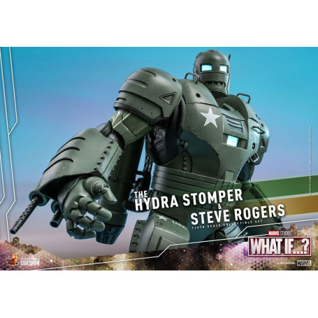 Hot Toys Movie Masterpiece - What If...? Steve Rogers & The Hydra Stomper Action Figure 1/6