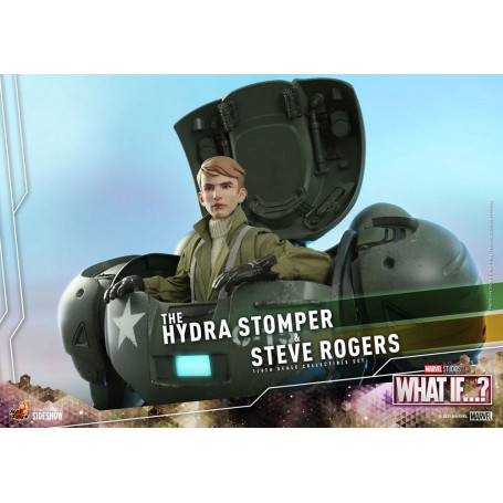 Hot Toys Movie Masterpiece - What If...? Steve Rogers & The Hydra Stomper Action Figure 1/6