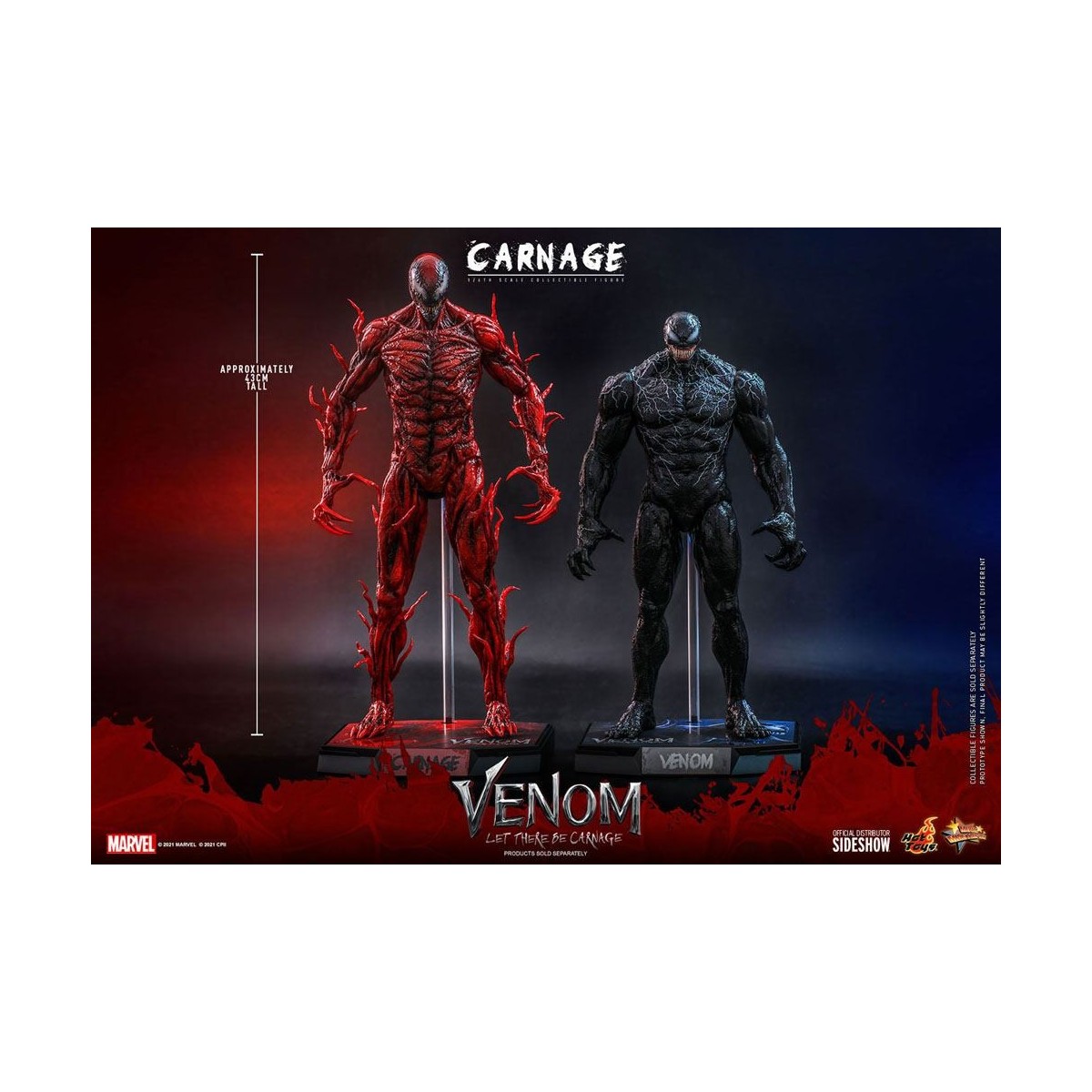 Hot Toys - Carnage - Venom: Let There Be Carnage Movie Masterpiece 1/6