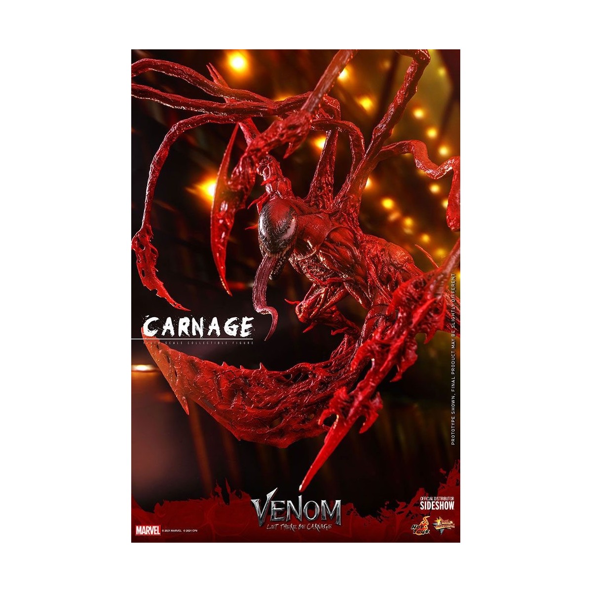 Hot Toys - Carnage - Venom: Let There Be Carnage Movie Masterpiece 1/6