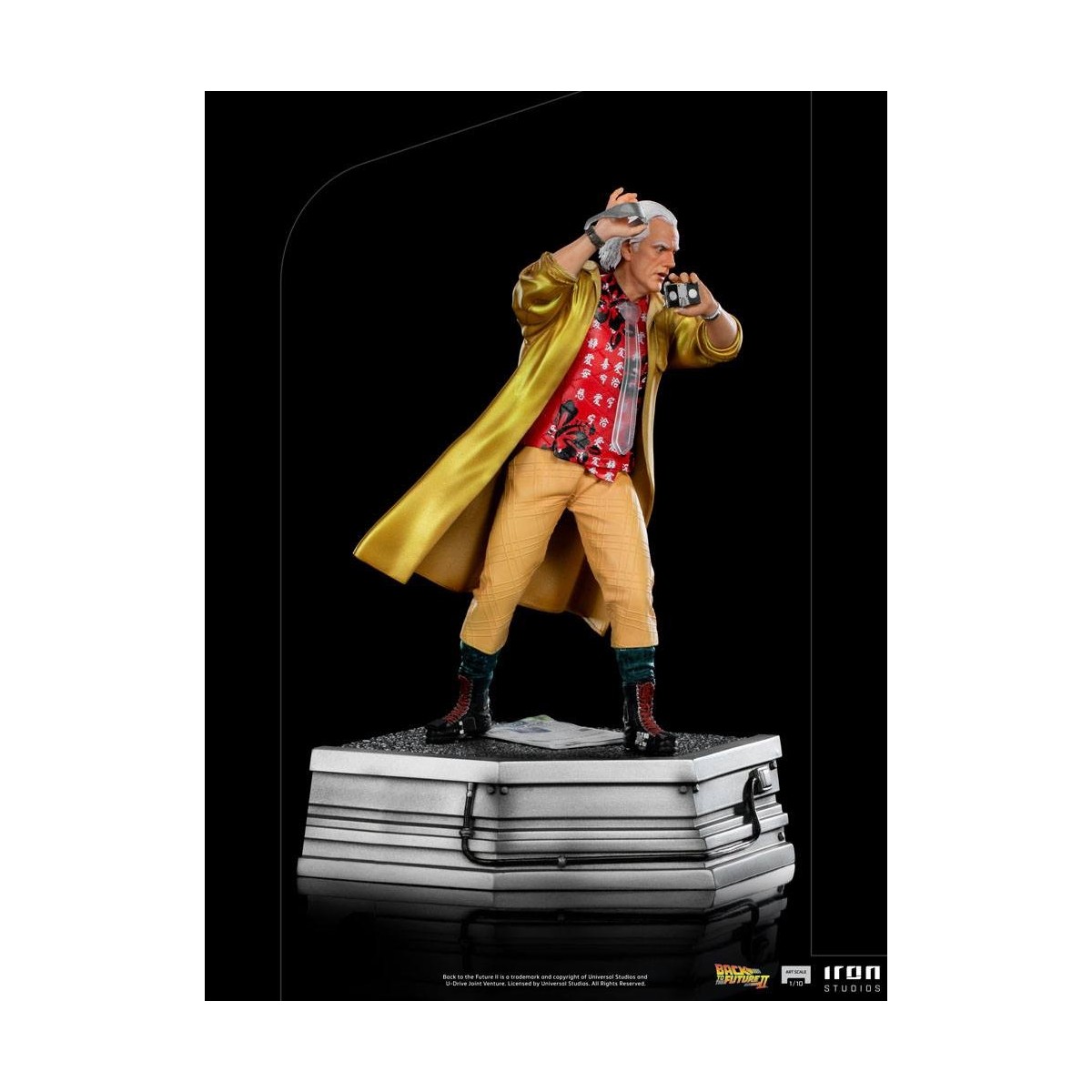 Iron Studios - BTTF 2 - Doc Brown Back to the Future Part II - BDS Art Scale