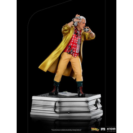 Iron Studios - BTTF 2 - Doc Brown Back to the Future Part II - BDS Art Scale