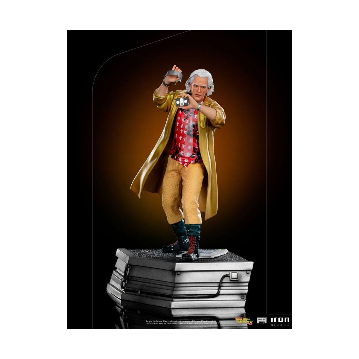 Iron Studios - BTTF 2 - Doc Brown Back to the Future Part II - BDS Art Scale