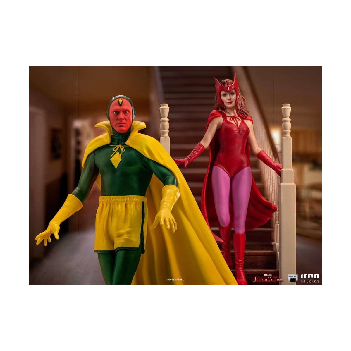 Iron Studios Marvel - Wanda Vision - Wanda Halloween Version - BDS Art Scale 1/10