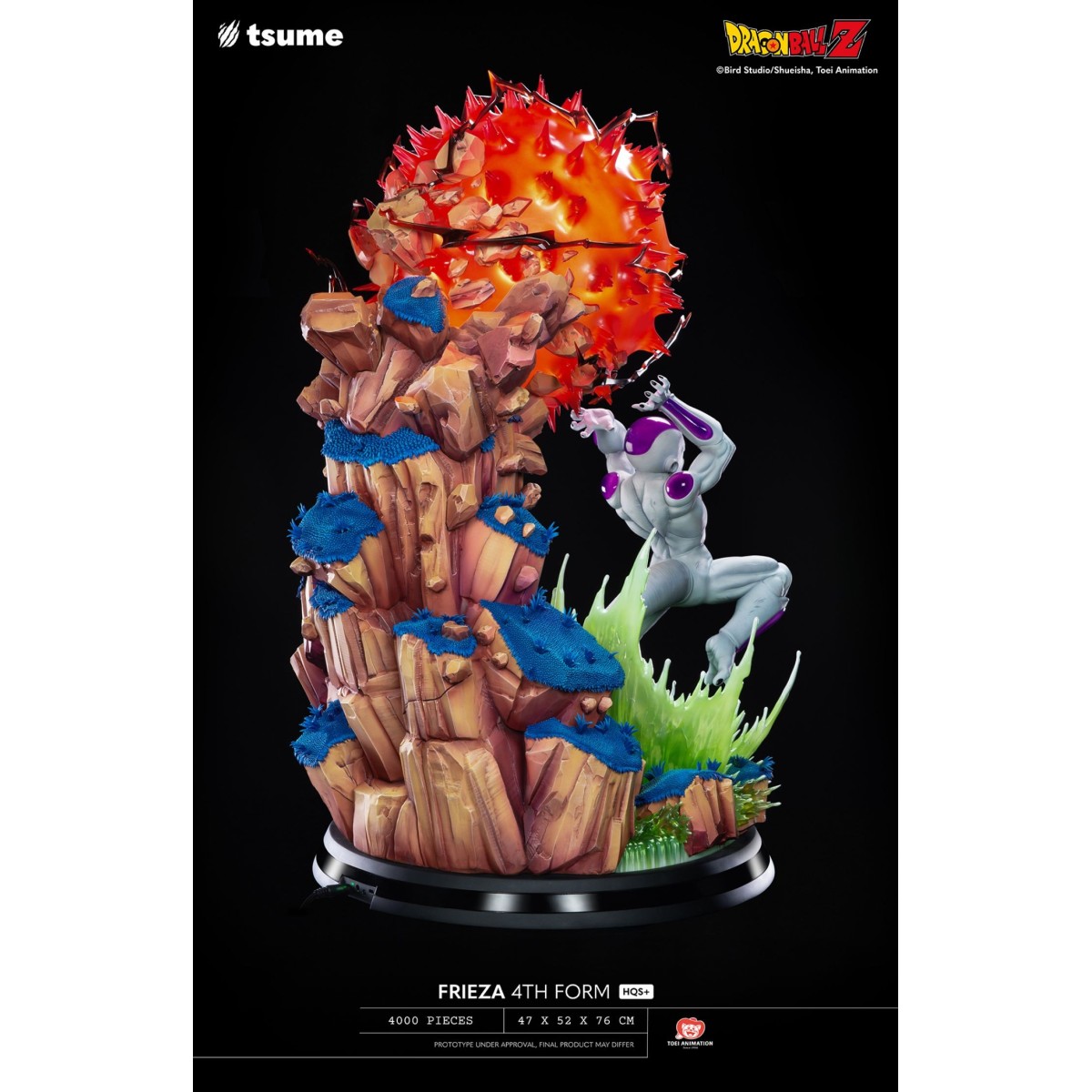 Tsume Dragon Ball Z HQS+ Statue - FREEZER 4TH FORM