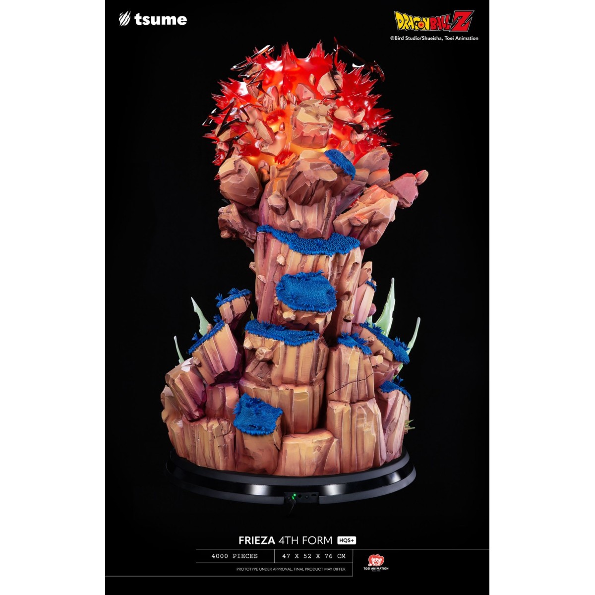 Tsume Dragon Ball Z HQS+ Statue - FREEZER 4TH FORM