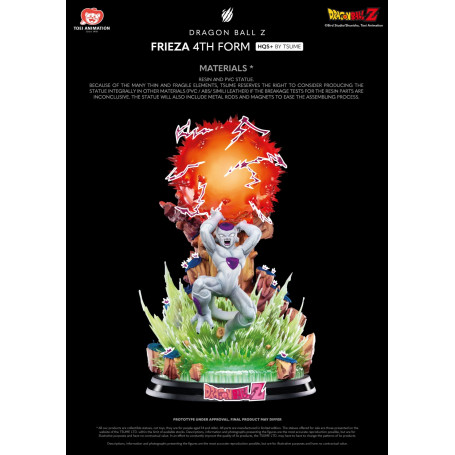 Tsume Dragon Ball Z HQS+ Statue - FREEZER 4TH FORM