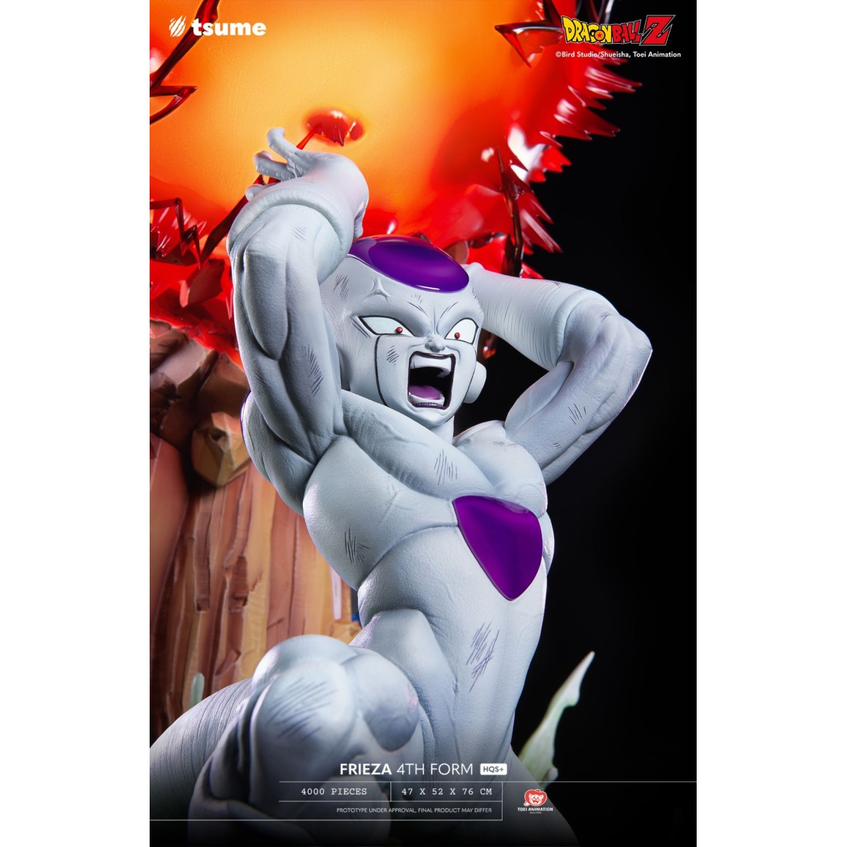 Tsume Dragon Ball Z HQS+ Statue - FREEZER 4TH FORM