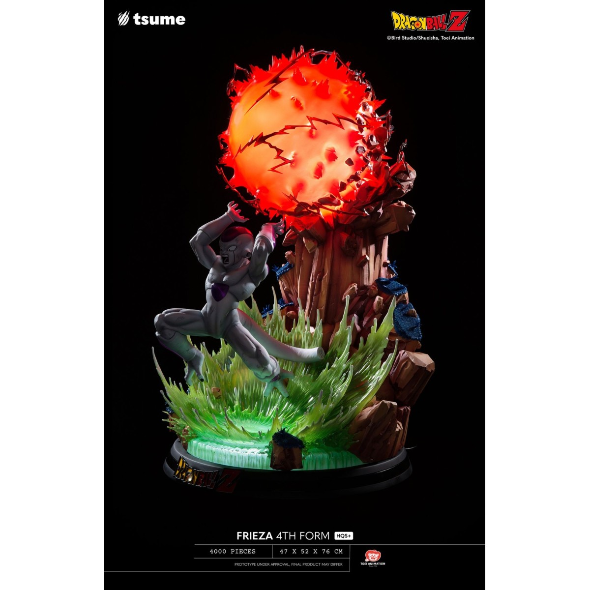 Tsume Dragon Ball Z HQS+ Statue - FREEZER 4TH FORM