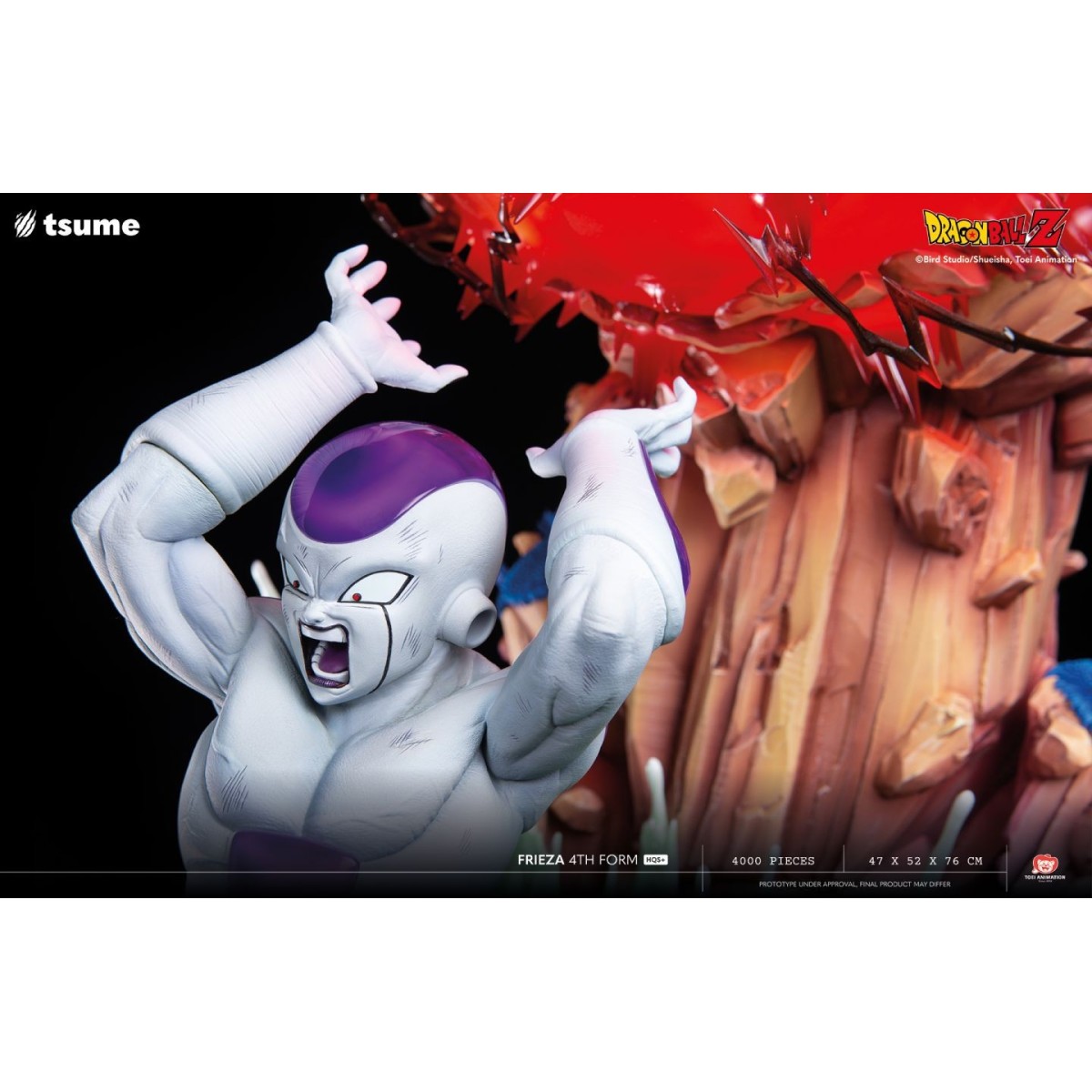 Tsume Dragon Ball Z HQS+ Statue - FREEZER 4TH FORM