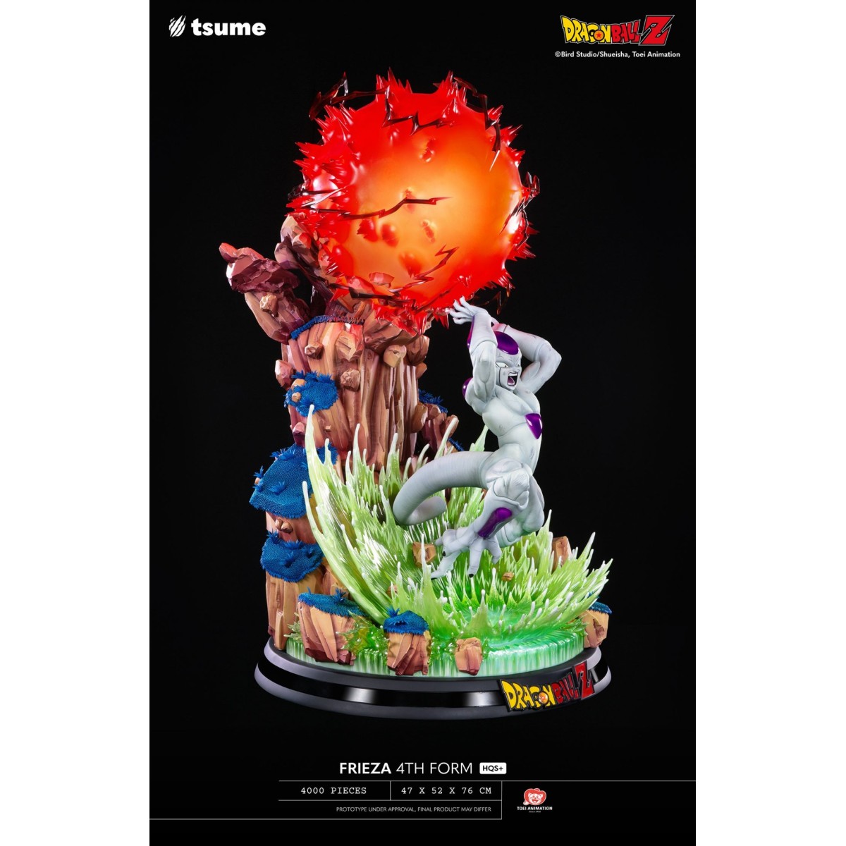 Tsume Dragon Ball Z HQS+ Statue - FREEZER 4TH FORM