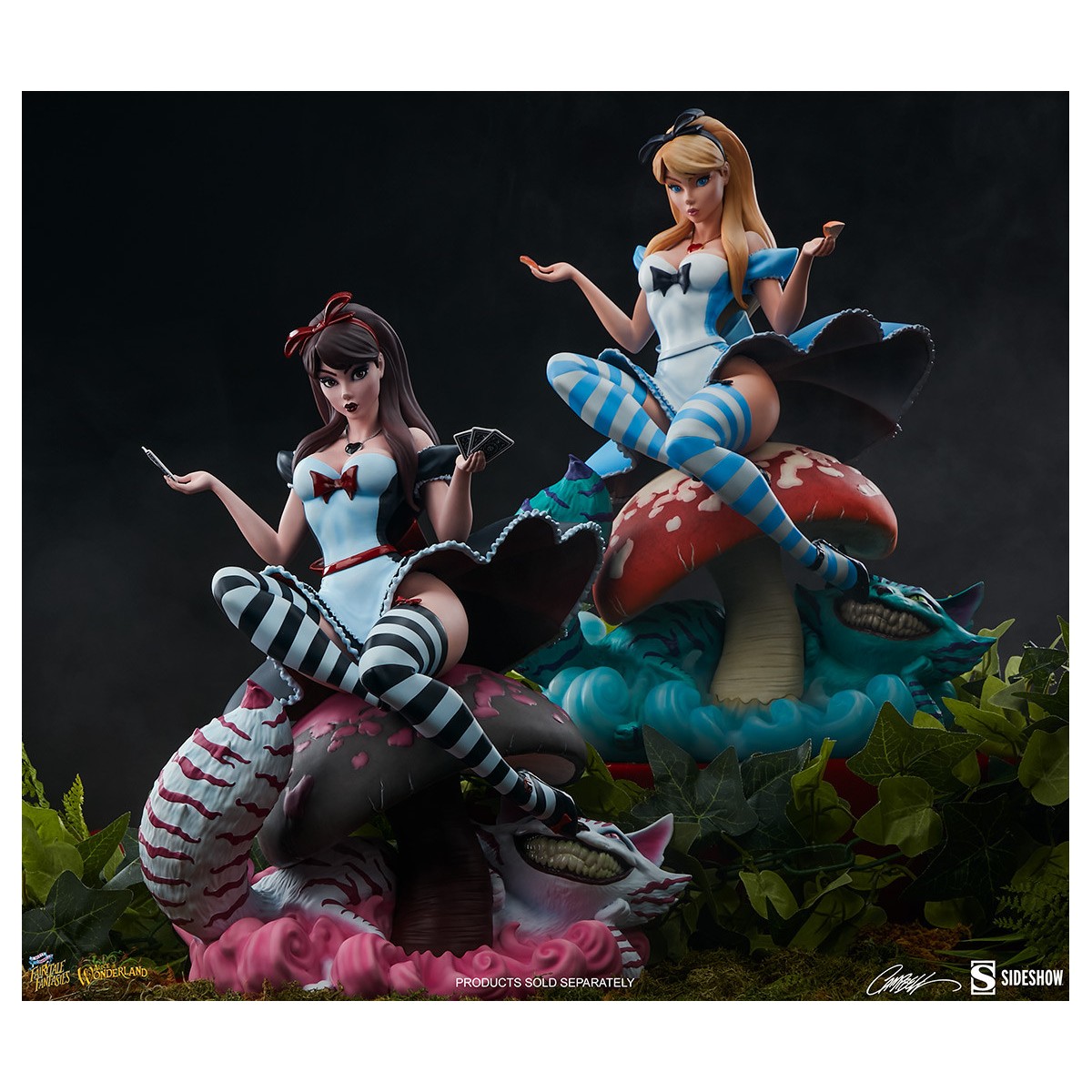 Sideshow Alice In Wonderland Game of Hearts Edition - Fairytale Fantasies Campbell Collection