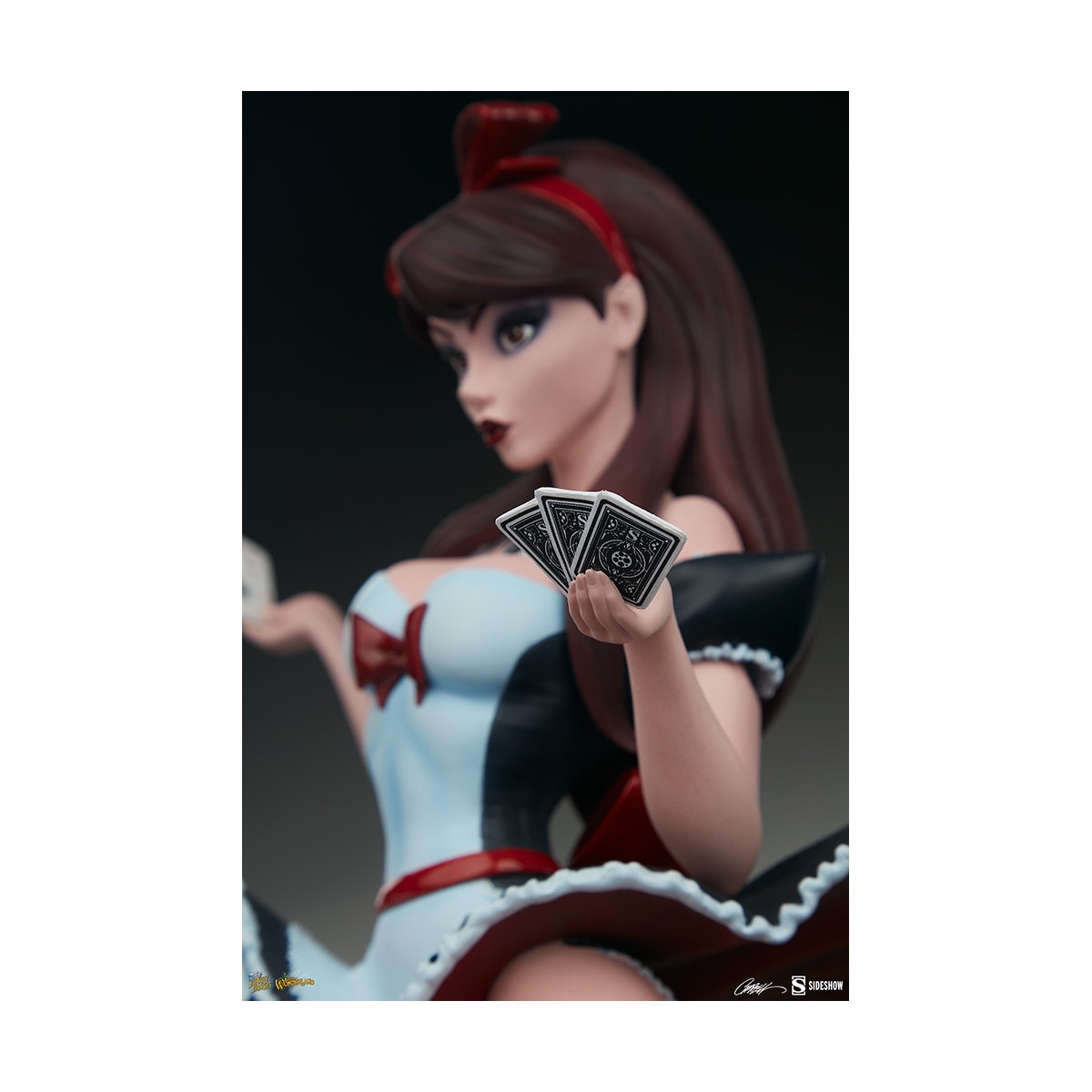 Sideshow Alice In Wonderland Game of Hearts Edition - Fairytale Fantasies Campbell Collection