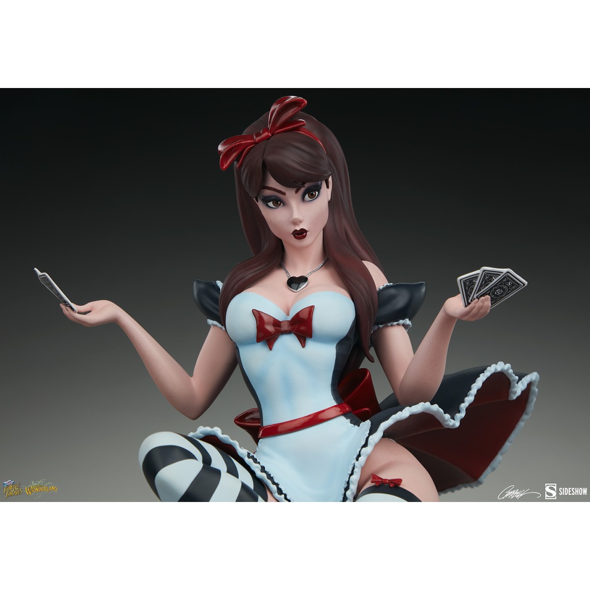 Sideshow Alice In Wonderland Game of Hearts Edition - Fairytale Fantasies Campbell Collection