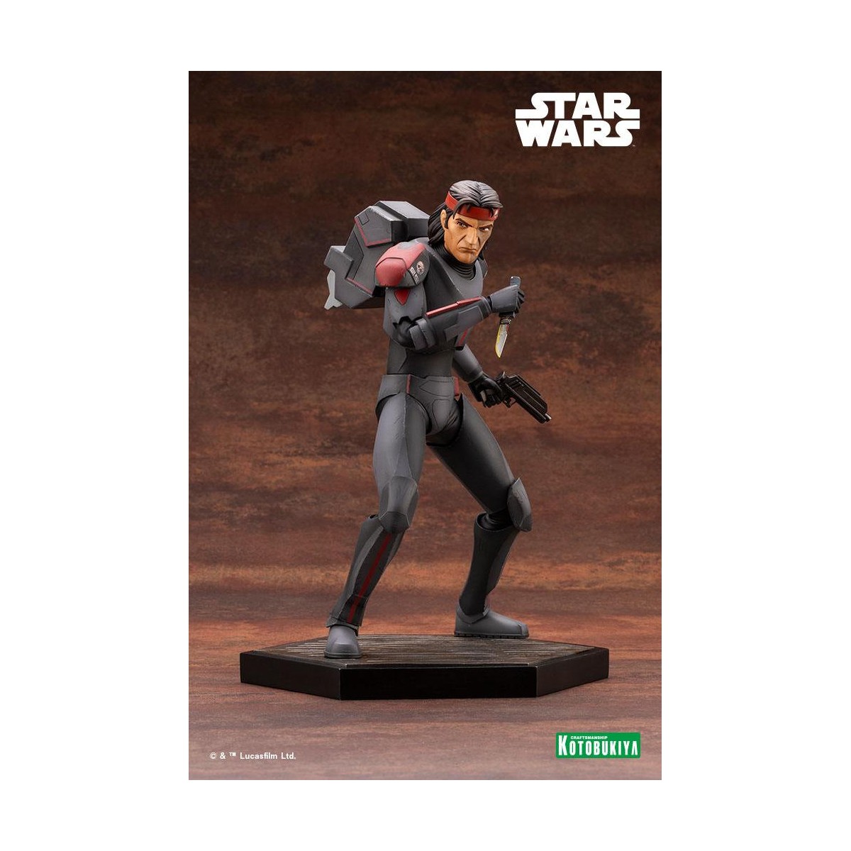 Star Wars - ARTFX kotobukiya - Hunter - The Bad Batch PVC statue ARTFX 1/7