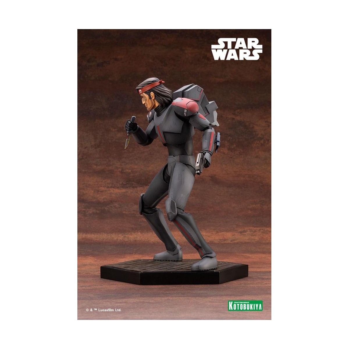 Star Wars - ARTFX kotobukiya - Hunter - The Bad Batch PVC statue ARTFX 1/7