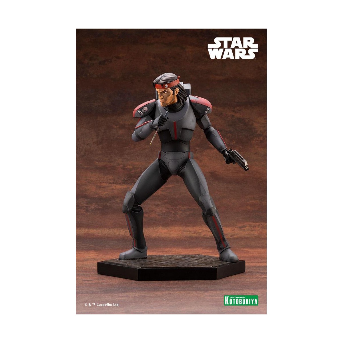 Star Wars - ARTFX kotobukiya - Hunter - The Bad Batch PVC statue ARTFX 1/7