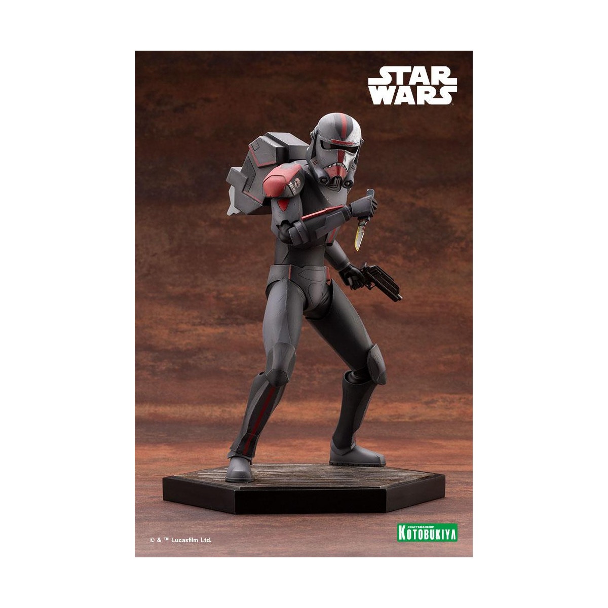 Star Wars - ARTFX kotobukiya - Hunter - The Bad Batch PVC statue ARTFX 1/7