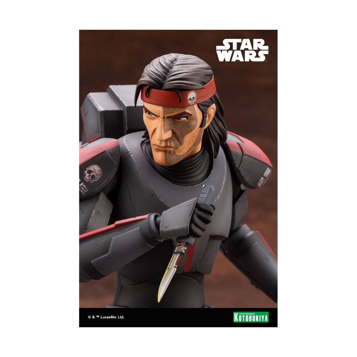 Star Wars - ARTFX kotobukiya - Hunter - The Bad Batch PVC statue ARTFX 1/7
