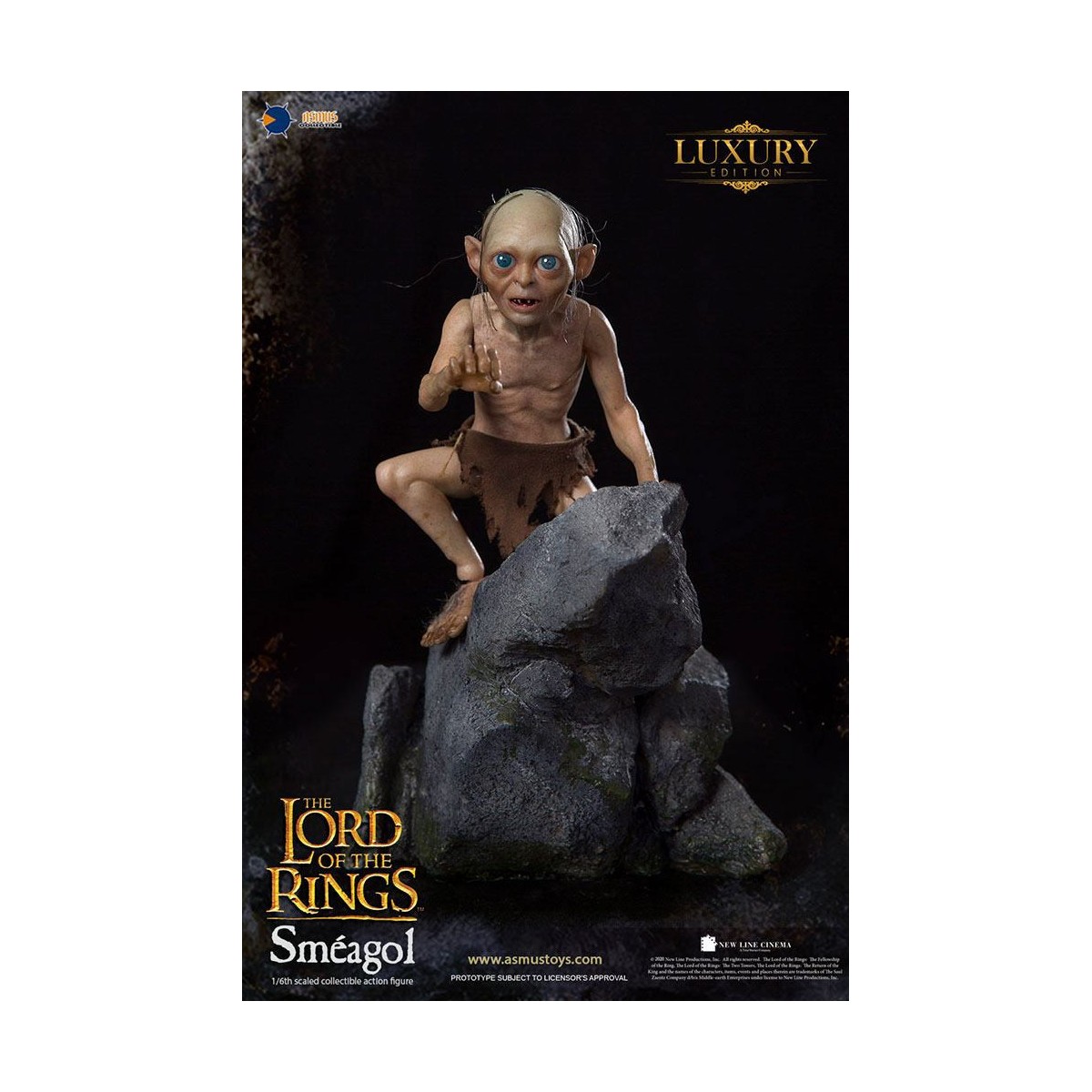 Asmus Toys - The Lord of the Rings 1/6 Gollum figure - LOTR