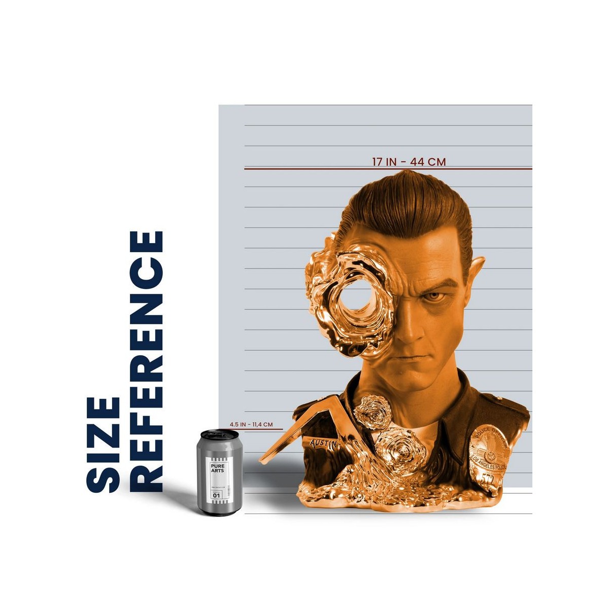 Pure Arts Terminator 2 T-1000 Art Mask Standard Edition