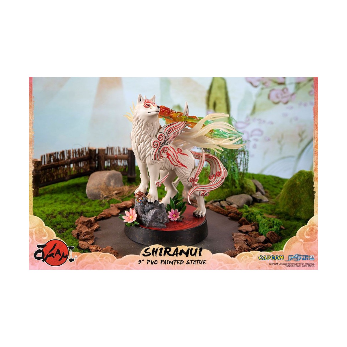 First For Figures Okami - Shiranui PVC statuette (Standard pose)
