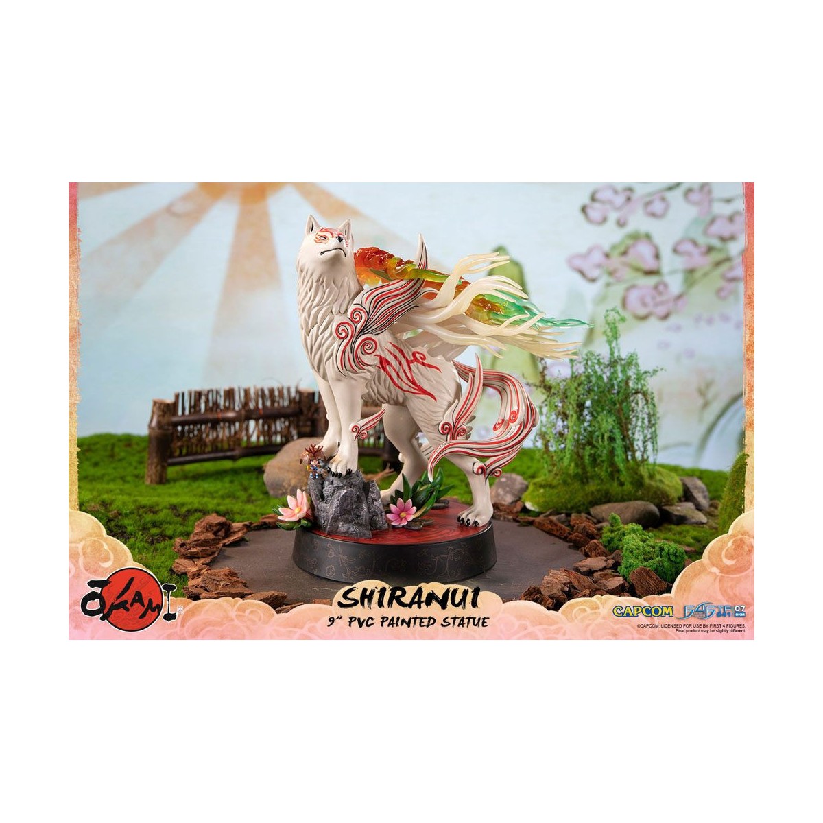 First For Figures Okami - Shiranui PVC statuette (Standard pose)