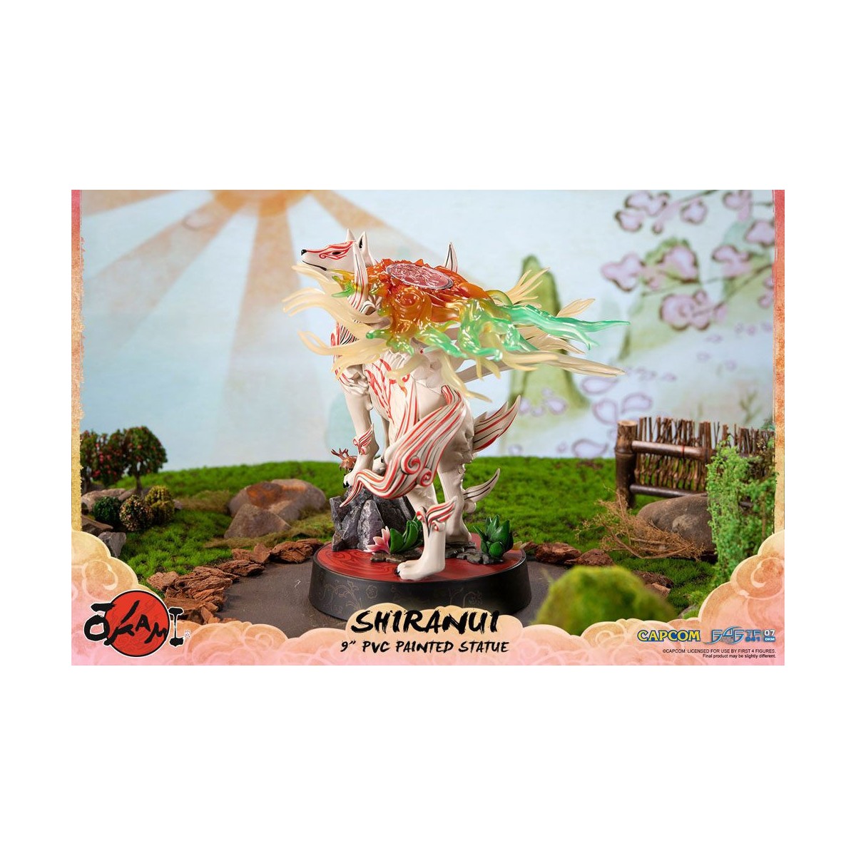 First For Figures Okami - Shiranui PVC statuette (Standard pose)