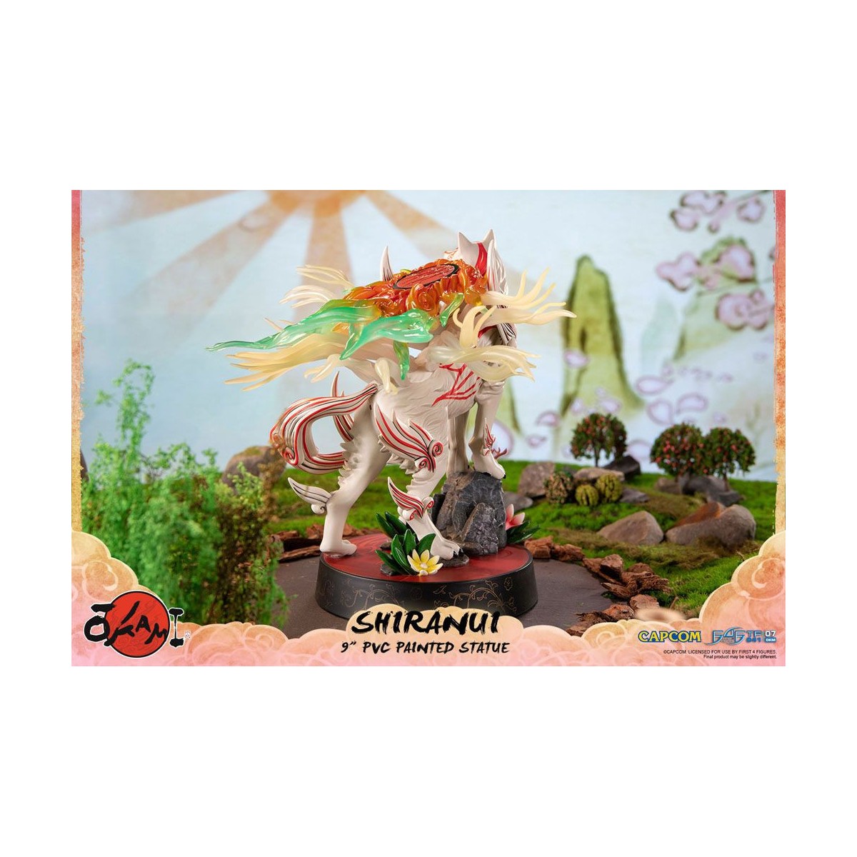 First For Figures Okami - Shiranui PVC statuette (Standard pose)