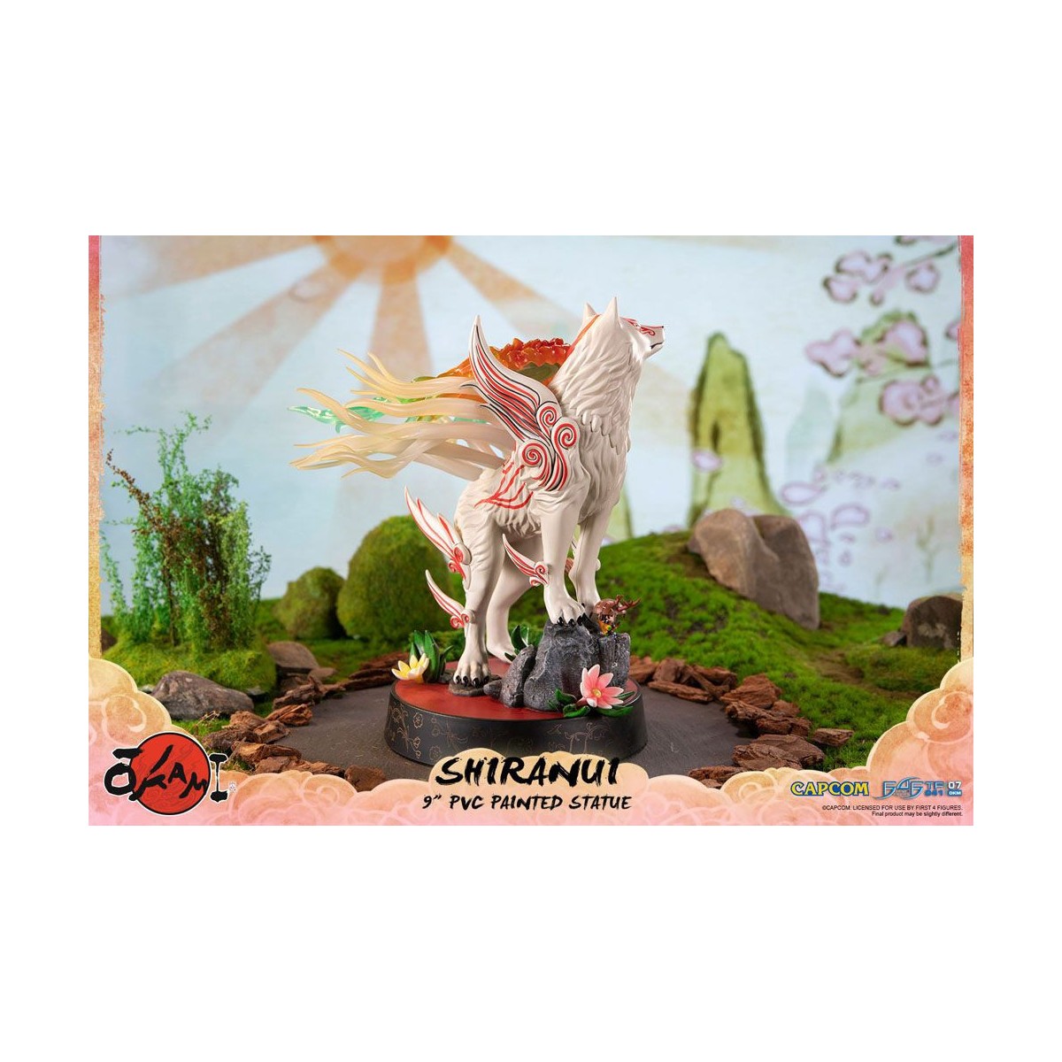 First For Figures Okami - Shiranui PVC statuette (Standard pose)