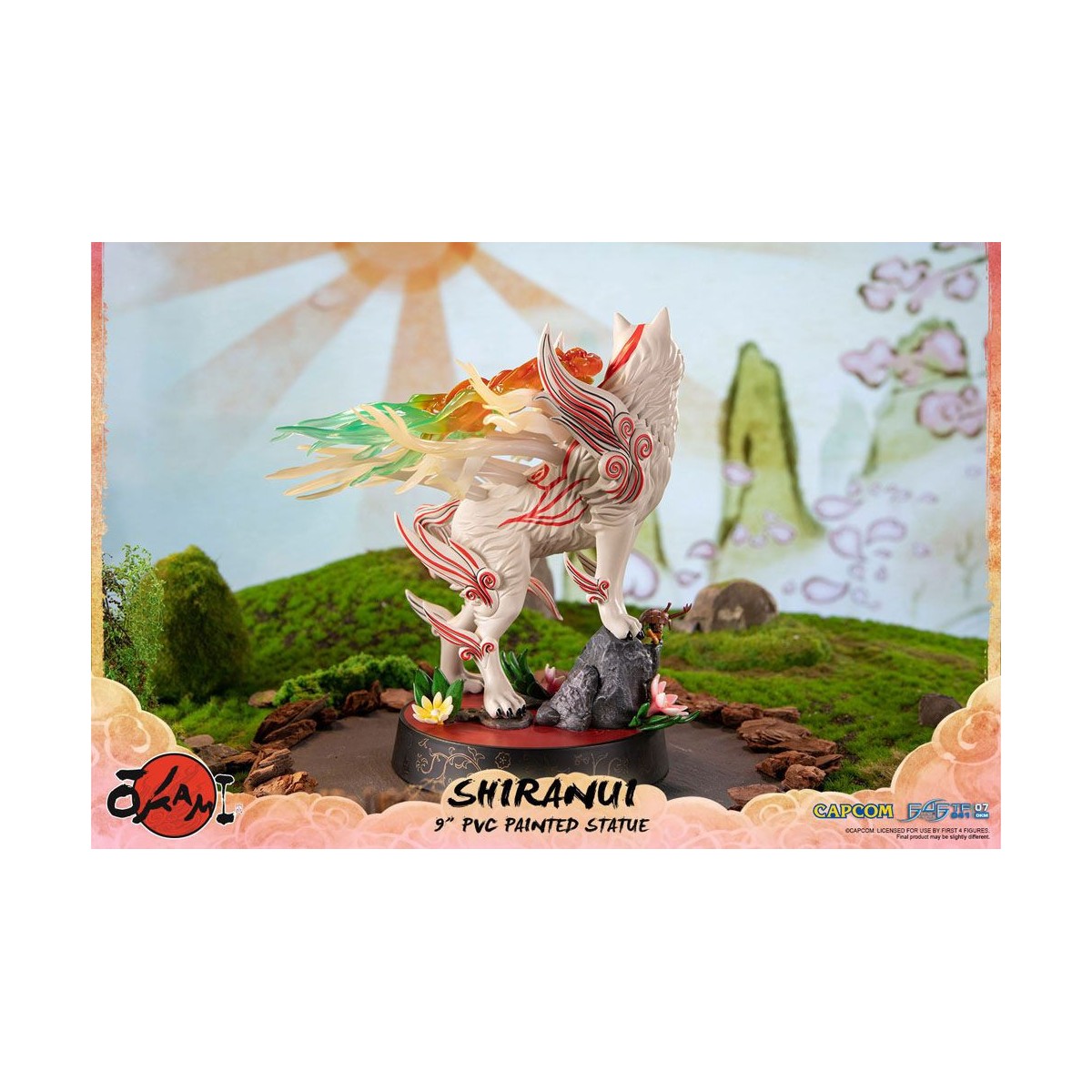 First For Figures Okami - Shiranui PVC statuette (Standard pose)