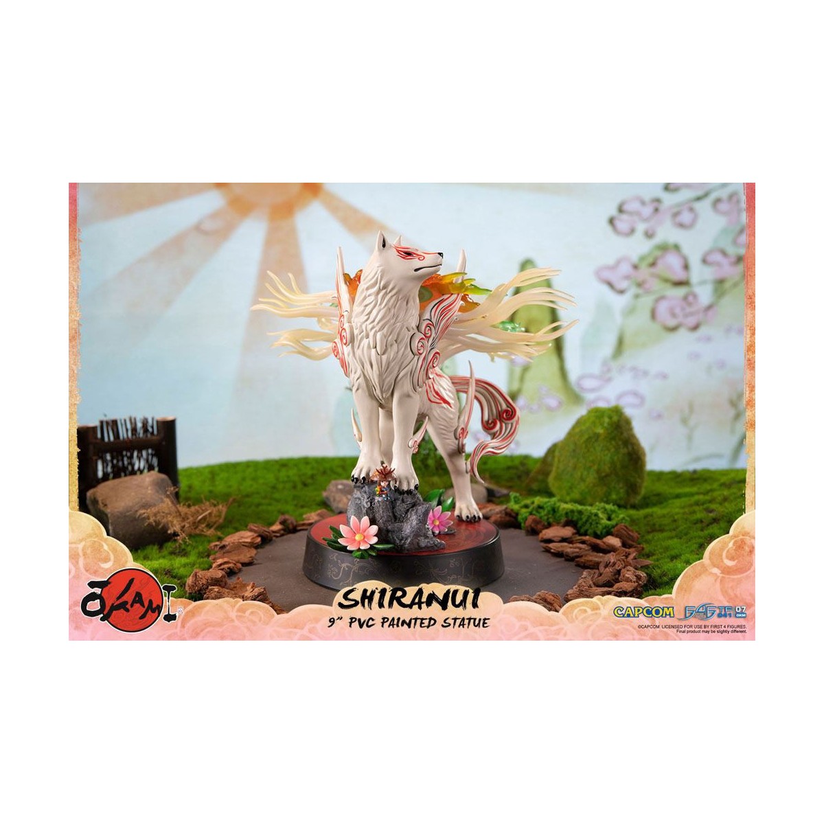 First For Figures Okami - Shiranui PVC statuette (Standard pose)
