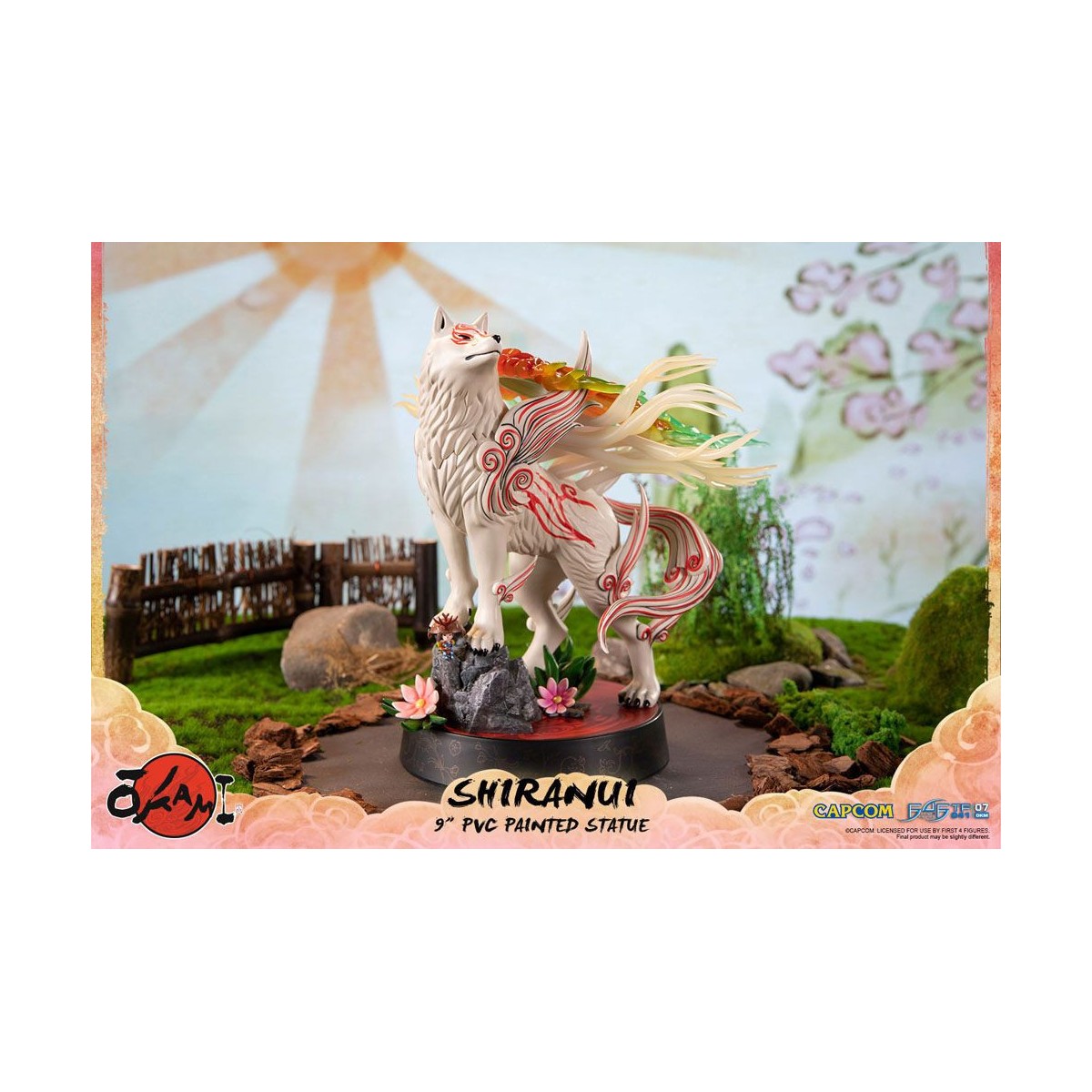 First For Figures Okami - Shiranui PVC statuette (Standard pose)