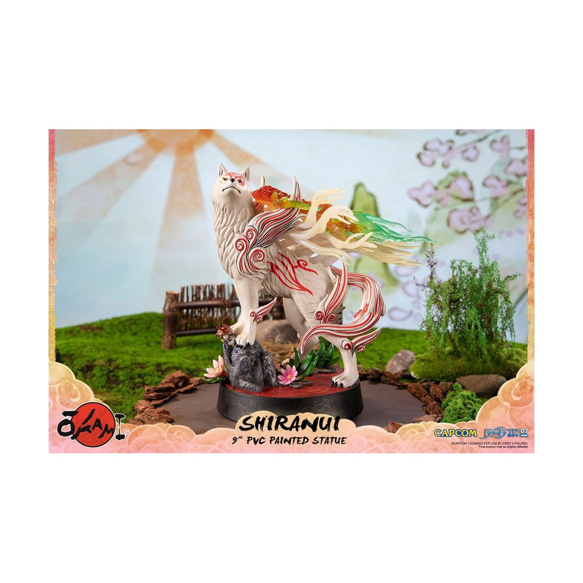 First For Figures Okami - Shiranui PVC statuette (Standard pose)