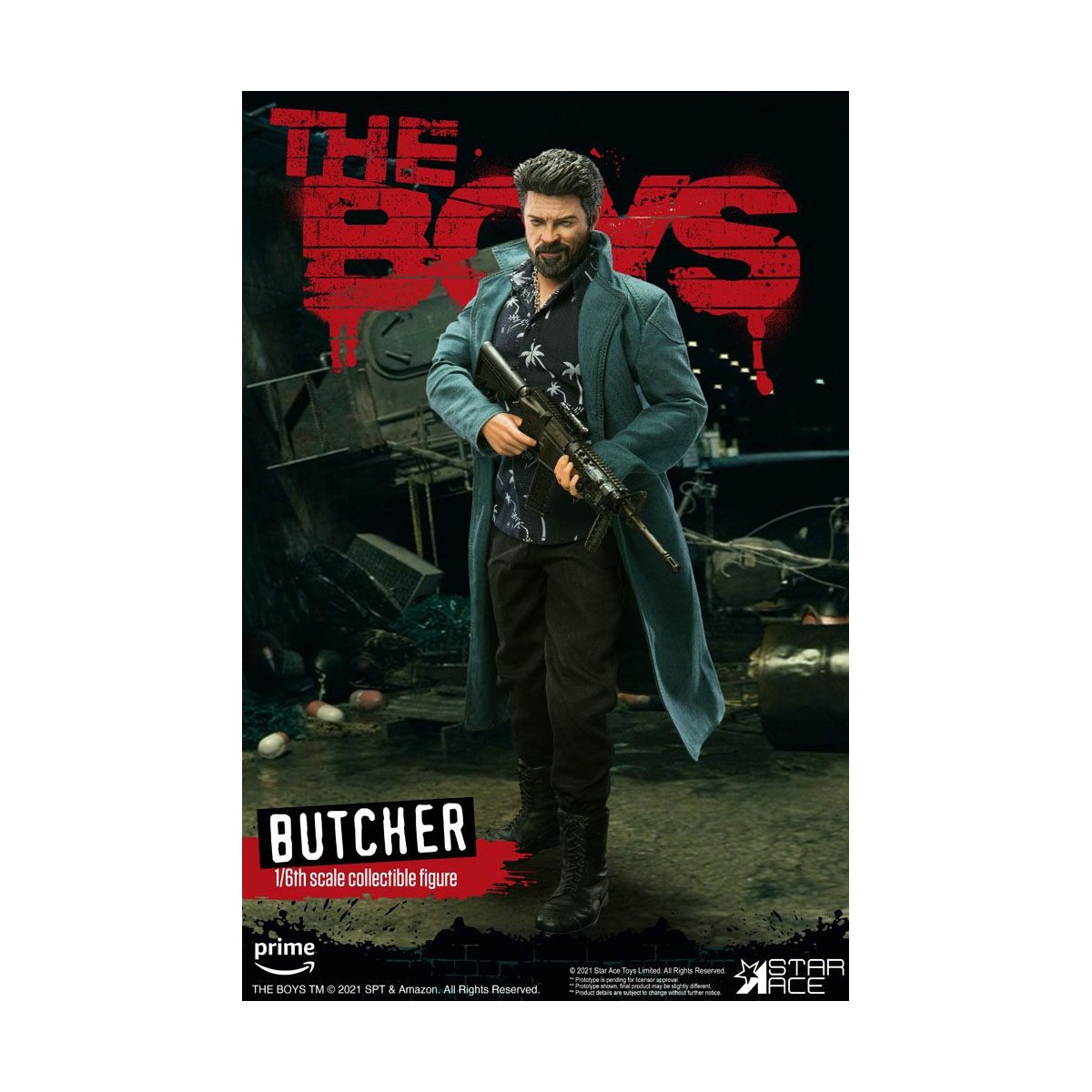 Star Ace - The Boys - Billy Butcher (Deluxe Version) - My Favourite Movie figure 1/6