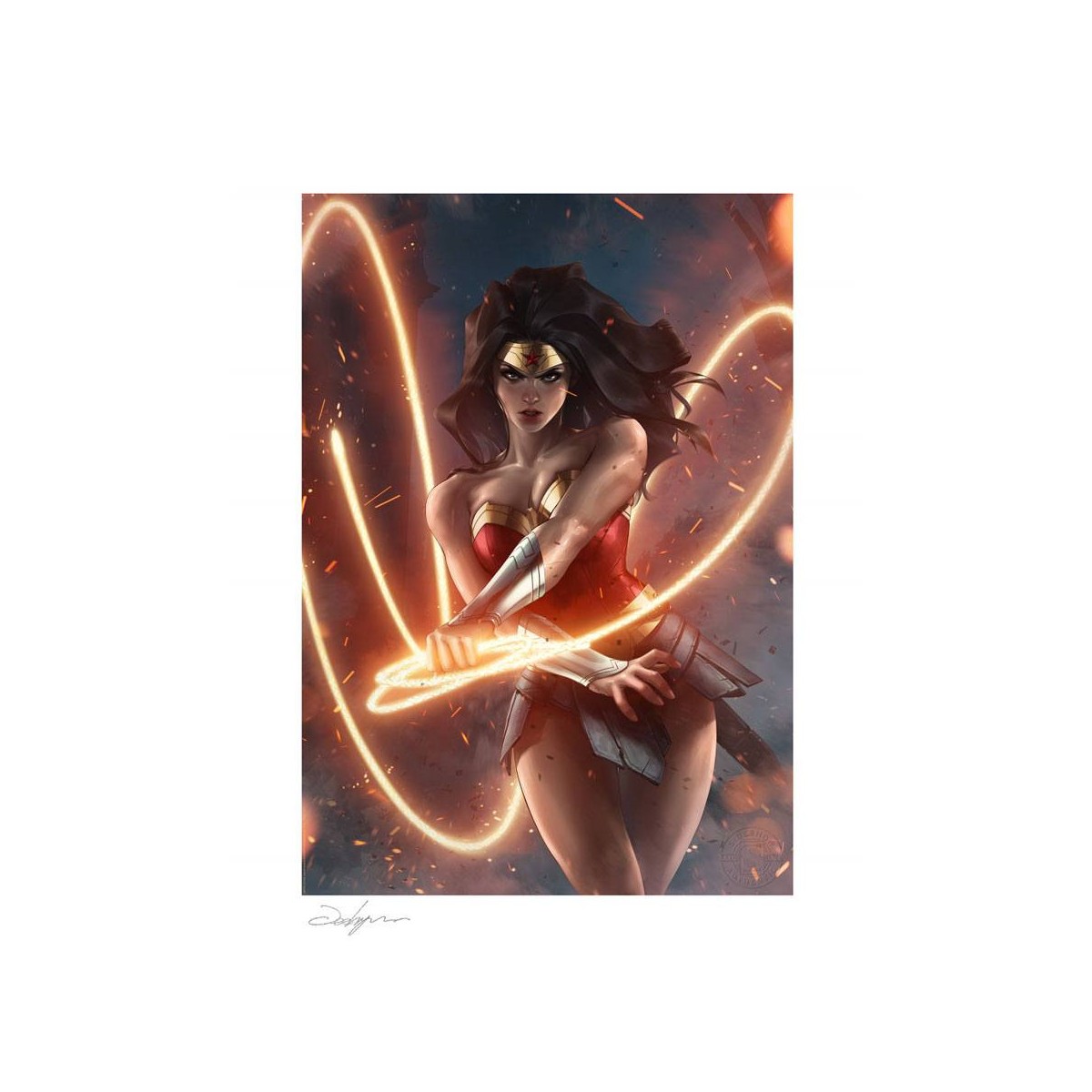 DC Comics print - Art Print Wonder Woman - 46 x 61 cm - unframed